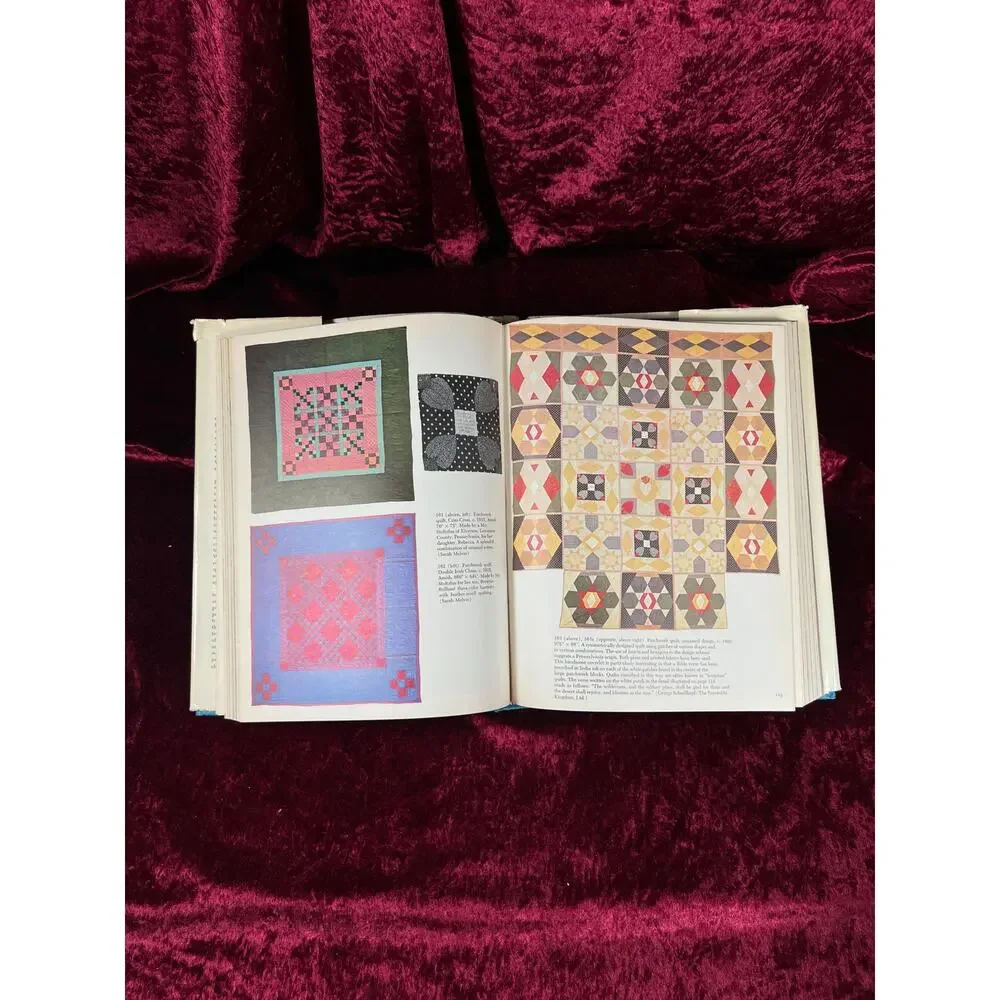 Vintage Hardcover Art Book America's Quilts and Coverlets Safford & Bishop 1974
